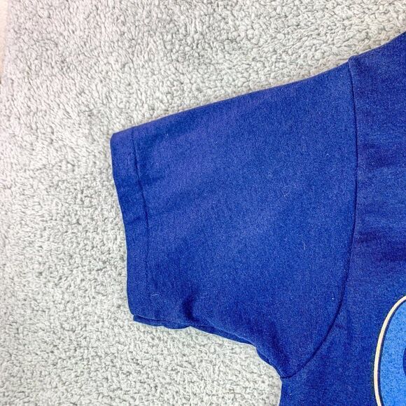 Swedish Pride Shirt Mens Medium Blue Casual Vintage Single Stitch FOTL USA Made - Picture 5 of 12